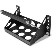 Heavy-Duty Metal Battery Mounting Tray Bracket - Universal Bolt-In Steel Battery Box For Cars  Trucks  Boats  Rvs  And Trailers (Fits Up To 10.63 ""?7.06 ""?7.5 "")