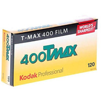 Kodak 856 8214 Professional 400 Tmax Black And White Negative Film 120 (Iso 400) 5 Roll Pack
