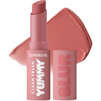 Covergirl Clean Fresh Yummy Blur Lipstick  Blurring Effect  Matte Lip Color  Fresh Pear Flavored  Vegan Formula - 220 Pear-Fectly (Soft Pink Nude)