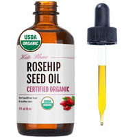 Kate Blanc Cosmetics Rosehip Oil For Face & Skin (1Oz  Organic  Pure  Cold Pressed) Rosehip Seed Face Oil For Facial & Gua Sha Massage