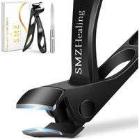 Angled Nail Clippers For Men Women  2025 Upgrade 15 Curved Head Large Toe Nail Clippers For Seniors Thick Nails  Wide Jaw Opening Heavy Duty Fingernail Clipper With Long Handle