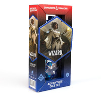 D&D Adventure Dice (Wizard Class: Blue)
