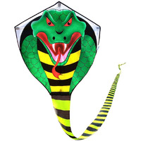 Large Cobra Kite For Adults Kids Boys With Super Long Tail (49 Ft)  Extra Easy To Fly  Best Huge Kites For The Beach/Party/Field/Park  It Will Dominate The Sky!