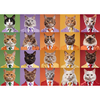 Corporate Cats 1000 Piece Jigsaw Puzzle For Adults  27.6  X 19.7  (Cat Puzzle)