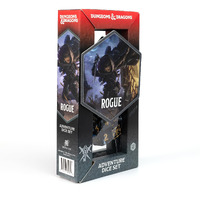 D&D Adventure Dice (Rogue Class: Black)