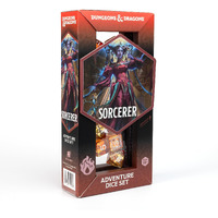 D&D Adventure Dice (Sorcerer Class: Orange)