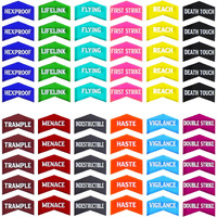 60Pcs Mtg Counters/Keyword Counters For Magic Card  Colorful Coded Mtg Tokens  Compatible With Ccg Card Gaming Accessories