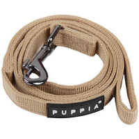 Puppia Two Tone Dog Lead Strong Durable Comfortable Grip Walking Training Leash For Small & Medium Dog  Beige  Small