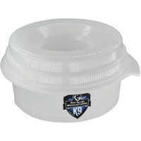 Ray Allen Buddy Bowl - Spill Proof Dog Water Bowl (44Oz White)