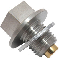 Goldplug Ap-03  M12 X 1.25 Threads  11.5Mm Thread Length  15Mm External Hex  22Mm Dia. Flange  24Mm Oal  Magnetic Drain Plug  Fits All Toyota Engines  Uses Extra Washer Sw-03