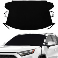 Magnelex Windshield Snow Cover For Ice  Frost & Snow Removal - Waterproof 600D Oxford Fabric For Any Weather  Fits Truck Van And Suv Perfect Winter Car Accessories For Wiper & Protection