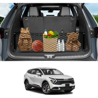 Karltys Envelope Style Cargo Net For Kia Sportage 2023 2024 2025  Elastic Rear Trunk Cargo Net For 2025 Sportage Accessories Heavy Duty Nylon Mesh Storage Netting Organizer With Metal Hooks