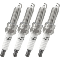 Oyeauto 4 Packs Iridium Spark Plugs Compatible With Hyundai Elantra Santa Kia Soul Forte Optima Honda Accord Civic Cr-V Acura 2.0L 2.4L Toyota Corolla Matrix Prius 1.8L 2014
