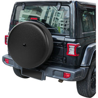Moonet Tire Cover With Camera Hole  For Jeep Wrangler Jl With Back-Up Camera  Sport & Sahara (2018-2025)  Fits 245/75R17  255/75R17  255/70R18