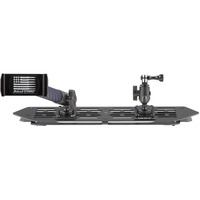 Bulletpoint Rubigrid Dash Mount Platform Phone Holder For 2018-2023 Wrangler Jl (Not 4Xe) + 2020-2023 Gladiator - Jeep Compatible Multi-Device Mount