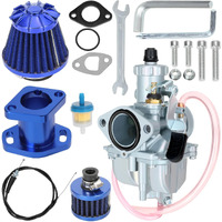 Yoxufa Vm22 Carburetor 212Cc Carb Replacement For Predator 212Cc 224Cc 196Cc 6.5Hp Engine Coleman Ct200U Ct200U-Ex Bt200X Baja Warrior Mb200 Axis M200 Kt196 Gx200 200Cc Mini Bike Go Kart Parts