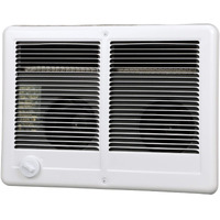 Cadet Com-Pak Twin Electric Wall Heater Complete Unit With Thermostat (Model: Cstc302Tw  Part: 67526)  10236/7677 Btu  240/208 Volt  3000/2250 Watt  White