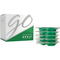 Opalescence Go - Prefilled Teeth Whitening Trays - Original 15% - (4 Treatments) - Hydrogen Peroxide With Pf - Cool Mint - Made By Ultradent. 4648-1