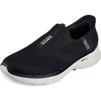 Skechers Men's Slip-Ins: Go 6-Easy On Slip-On Walking Sneakers  Black/White  11.5