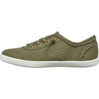 Skechers Women's Bobs B Cute Sneaker - Memory Foam  Flexible Outsole  Lightweight Vegan Shoes  Olive  6.5