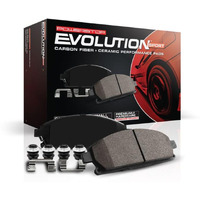Power Stop Z23-1846 Rear Z23 Evolution Sport Carbon Fiber Infused Ceramic Brake Pads With Hardware For Mazda Cx-5 2016-2023 [Model Specific]