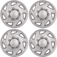 Hubstar Hubcap Replacement For Ford Van 1998-2023  Premium Quality Sturdy 16-Inch Wheel Cover (4 Piece Set)