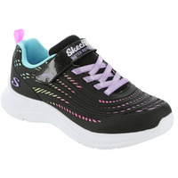 Skechers Girls Jumpsters 2.0-Blurred Dream Sneaker  Black/Multi  1 Little Kid