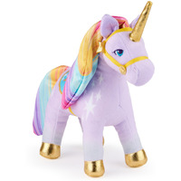 Unicorn Academy Official Wildstar Plush Toy  Unicorn Stuffed Animal  Unicorn Toys For Girls Ages 1 & Up  Purple  7