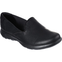 Skechers Women's Go Walk Lite-Queenly Loafer  Black  10 M Us