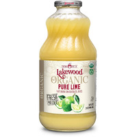 Lakewood Pure Lime, Fresh Pressed, 32 Fl Oz (Pack Of 6)