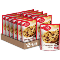 Betty Crocker Chocolate Chip Cookies, Cookie Baking Mix, 17.5 Oz (Pack Of 12)