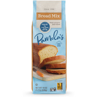 Pamela's Gluten Free Bread Mix With Yeast Packet, Multi-Purpose, Dairy Free, 11 Whole Grains, 19 Ounce (Pack Of 6)