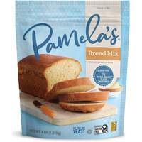 Pamela's Gluten Free Bread Mix, Multi-Purpose, Dairy Free, 11 Whole Grains, 4-Pound Bag (Pack Of 3)