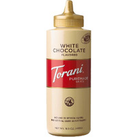 Torani White Chocolate Sauce 16.5 Oz (Pack Of 4)
