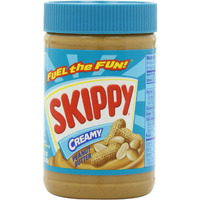 Skippy Peanut Butter, Creamy, 7 G Protein Per Serving, 16.3 Ounce (Pack Of 12)