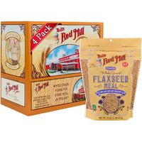 Bob's Red Mill Flaxseed Meal, 16Oz (Pack Of 4) - Non Gmo, Vegan, Paleo Friendly, Keto Friendly, Kosher