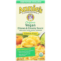 Annie's Homegrown Elbows&Crm Sce,Og2,Vegan 6 Oz (Pack Of 12)12