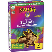 Annie's Organic Friends Bunny Grahams Snacks, 7 Oz (Pack Of 6)