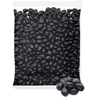 Old-Fashioned Black Licorice Jelly Beans Candy Gluten-Free Vegan 3 Pound Bag