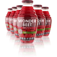 Beetology Organic Beet & Berry Juice, 8.45Oz (6 Pack) | 100% Cold Pressed | Heart Healthy | Nutrient Packed Vegetable Juice | Vibrant Flavor