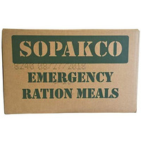 82018 Pack Date - 82023 Expiration Sopakco With 16 Sure-Pak Mres-Reduced Sodium Food Rations-Meals Ready To Eat-2018 Manufacture Date