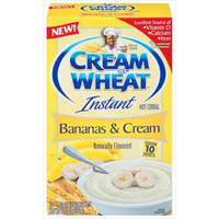 Cream Of Wheat, Bananas & Cream, Instant Hot Cereal, 10 Count, 12.3Oz Box (Pack Of 3)