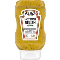 Heinz Hot Dog Relish, 12.7 Fl Oz Bottle