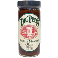 Dr. Pete's Original Gourmet Praline Mustard Glaze (Pack Of 2) 8 Oz Jars