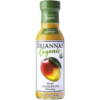 Briannas Organic Tropical Mango Dressing 10 Fz