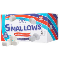 Choczero Sugar Free Marshmallows, Keto Marshmallow, Gluten Free, 0G Fat, Zero Sugars, Healthy Low Carb, 10.5 Oz