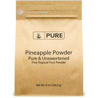 Pure Original Ingredients Pineapple Powder (8 Oz) Smoothies & Cocktails, Always Pure, Flavor Additive