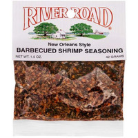 River Road New Orleans Style Barbecued Bbq Shrimp Seasoning 1.5 Ounce Bag (Seasons Up To 3 Pounds Of Shrimp)