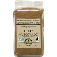 India Tree Light Muscovado Sugar 1 Lb.