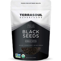 Terrasoul Superfoods Organic Black Cumin Seeds (Nigella Sativa) 1 Lb - Digestive Health  Immunity